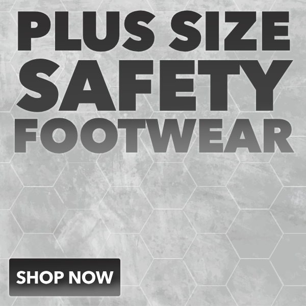 Plus Size Safety Footwear